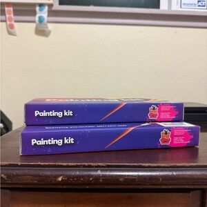 Set of 2 Brand New Paint By Numbers Paint Kits Landscape